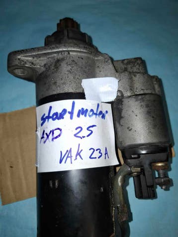 VOLKSWAGEN TRANSPORTER T5 STARTMOTOR AXD VAK 23A, Ophalen of Verzenden