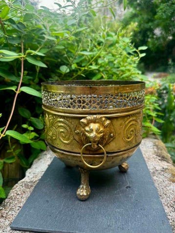Jardinière - Laiton - Années 50