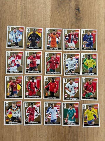 Panini USA 2026 World Cup 80x Extra Stickers, Verzamelen, Nieuw