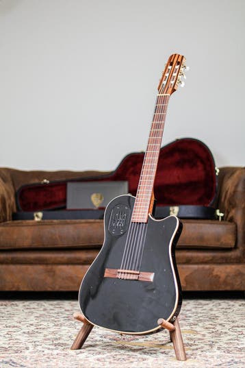 Godin Acousticaster Nylon 1992 | Black, Verzenden, Nieuw