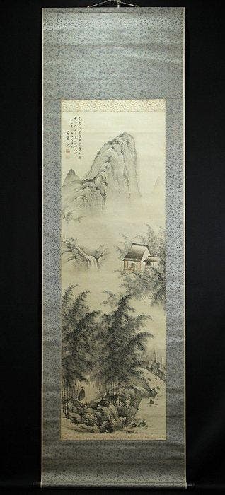 Sansui-ga - With signature and seal  Tangai - Japan