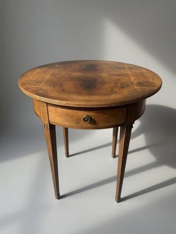 Table - Table d’appoint en acajou, style George III, façade