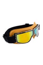 Goggles Motorbril Skibril Bril Caramelbruin Montuur Oranje S, Ophalen of Verzenden