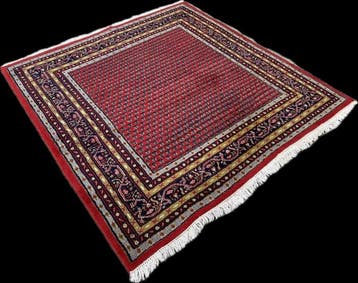 Indo Design tapijt - gereinigd - handgeknoopt - wol - Tapijt, Nieuw