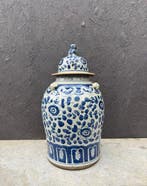 dekselvaas - Porselein - China - Floral lidded vase (Zonder