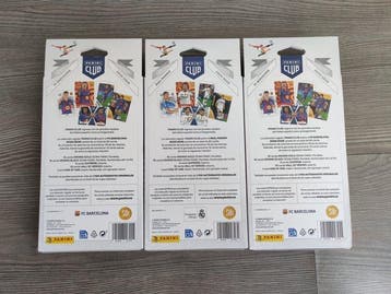 2025/26 Panini Club Fc Barcelona & Real Madrid - 3 Sealed