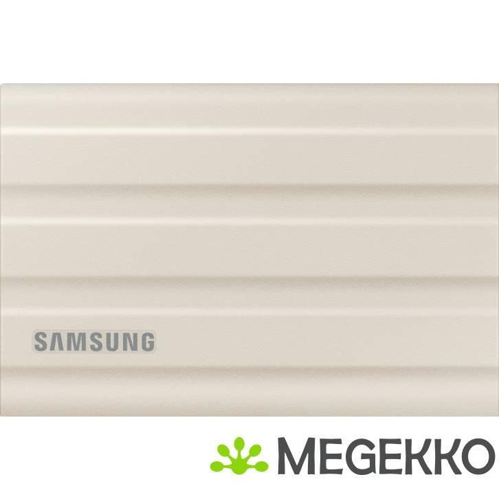 Samsung SSD T7 Shield 1TB Beige, Computers en Software, Harde schijven, Nieuw, Verzenden