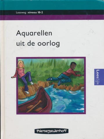 Leesweg Leesboek 10-2 Aquarellen uit de oorlog, Livres, Verzenden