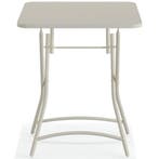 Inklapbare Tafel | BREEZE | Staal | Beige | In-/Outdoor |, Verzenden, Nieuw in verpakking