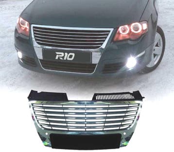 Calandre Pour Volkswagen Vw Passat 05-10 Chromé Pdc, Autos : Pièces & Accessoires, Verzenden