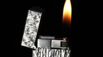 Dunill - Bark Pattern Rollagas Lighter - Zonder minimumprijs, Verzamelen, Nieuw