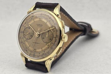 Chronographe Suisse - Clerval - BI-Compax - Cal. Landeron 48