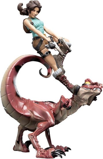 Lara Croft & Raptor 24cm | 47% korting retour deal | NU!, Verzenden