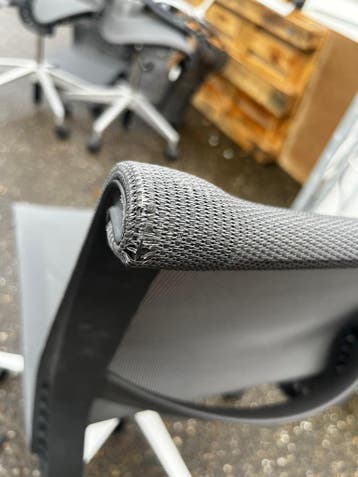 Herman Miller Setu Bureaustoel - Lichte Schade - Aanbieding, Gebruikt, Verzenden, Zwart, Bureaustoel