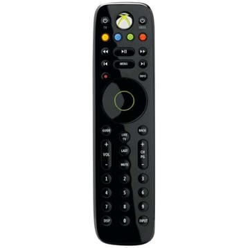 Microsoft Xbox 360 Media Remote Zwart (Xbox 360 Accessoires), Ophalen of Verzenden, Zo goed als nieuw