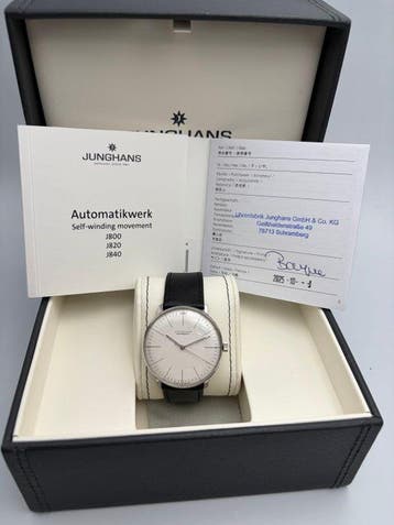 Junghans - Max Bill Automatic - 27/3501.78 - Heren - 2025, Nieuw