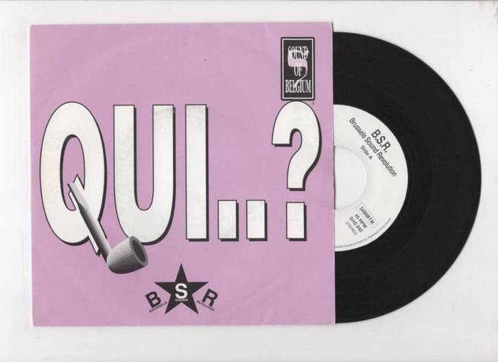 Brussels Sound Revolution – Qui...? (Radio Mix) / Qui...? (I, Cd's en Dvd's, Vinyl Singles, Ophalen of Verzenden