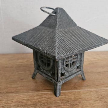 Lanterne - Lanterne pagode japonaise - Fonte, Antiquités & Art