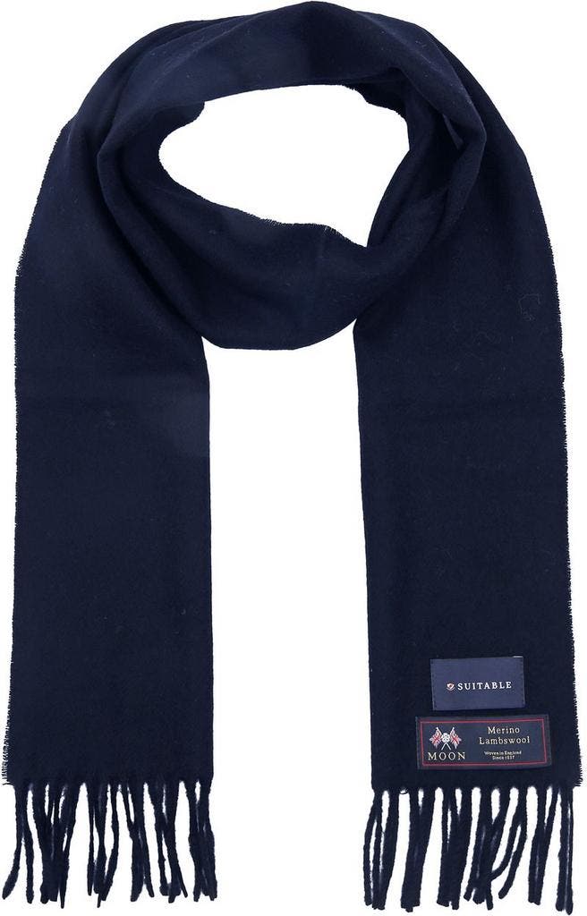 Suitable Sjaal Merino Wol Navy maat  Heren, Kleding | Heren, Mutsen, Sjaals en Handschoenen, Nieuw, Verzenden