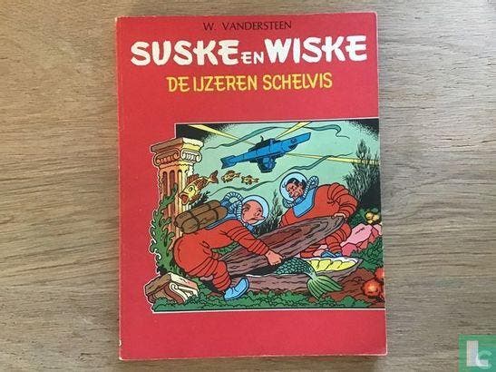 Suske en Wiske - De IJzeren Schelvis - 1965, Boeken, Stripverhalen, Gelezen, Eén stripboek, Verzenden