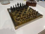 Schaakspel - Messing