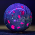 Ruby Fuchsite Sphere - Hoogwaardige verzamelaarbol –, Verzamelen
