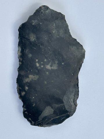 Neolithisch Silex Neolitische schrabber / schaaf - 107 mm