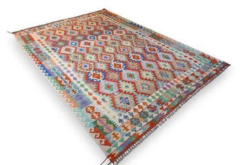 Amira kilim - inutilisé - Tapis - 295 cm - 205 cm - Avec