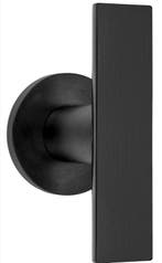 Vaste (Kast)Knop PIET BOON ARC PBA102V/53 PVD mat zwart, Nieuw