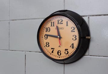 Horloge murale - Seikosha CO. LTD Seiko - Acier, Bakélite,