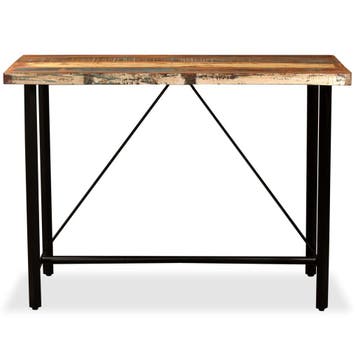 vidaXL Barset massief gerecycled hout 5-delig, Huis en Inrichting, Verzenden, Nieuw