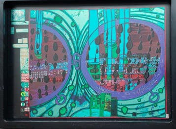 Friedensreich Hundertwasser (1928-2000) - A Rainy Day on the