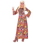 Hippie 60S Jurk Dames Met Corset, Verzenden, Nieuw