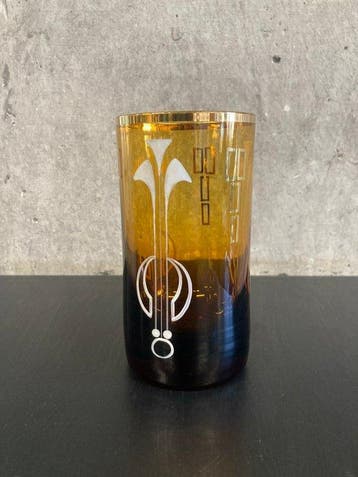 Gallauner Wiener Secession 1905 - Bocal - Verre, Antiquités & Art