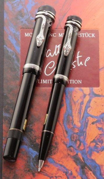 Montblanc - writer edition Agatha Christie set FP-MP -