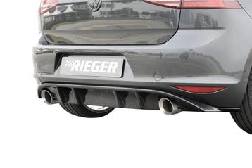 Rieger diffuser | geschikt voor VW Golf 7 GTI tot facelift |, Verzenden