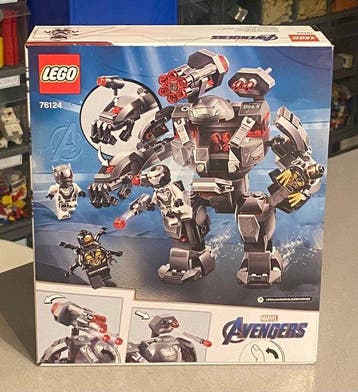 Lego Set - 76124 - Marvel Super Heroes - War Machine Buster, Nieuw