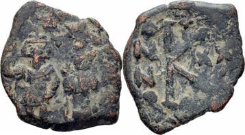 Byzanz Heraclius Halbfollis Constantinopolis 629/630 Cons..., Verzenden