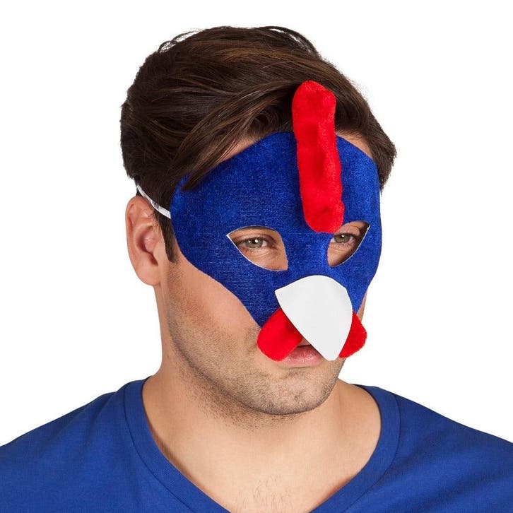 Masker Haan Frankrijk, Hobby & Loisirs créatifs, Articles de fête, Envoi