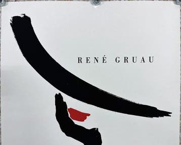René Gruau - Poster Pubblicitario decorativo- senza