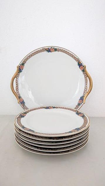 Martial Redon - Limoges - Tafelservies (7) - Porselein - Art