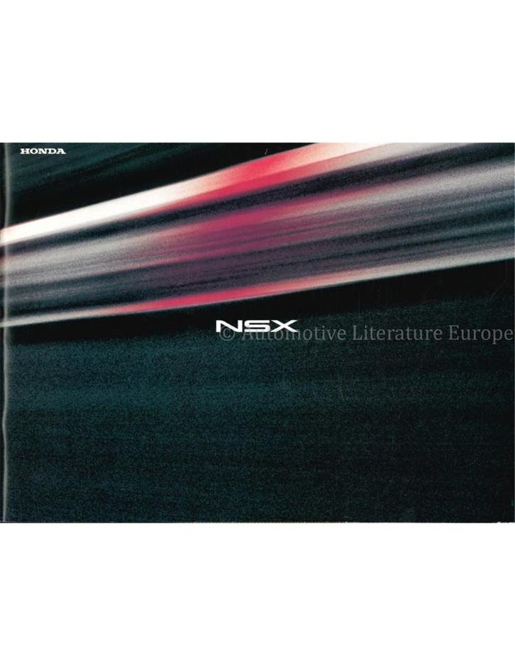 1998 HONDA NSX BROCHURE JAPANS, Boeken, Auto's | Folders en Tijdschriften