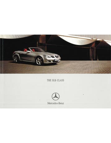 2005 MERCEDES BENZ SLK BROCHURE ENGELS, Ophalen of Verzenden, Nieuw
