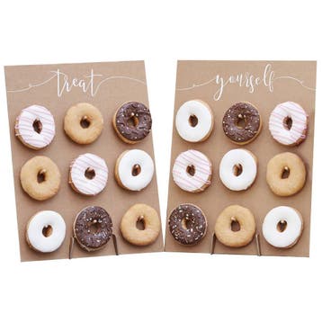 Tafeldecoratie Donut Standaard 42cm 2st, Verzenden, Nieuw