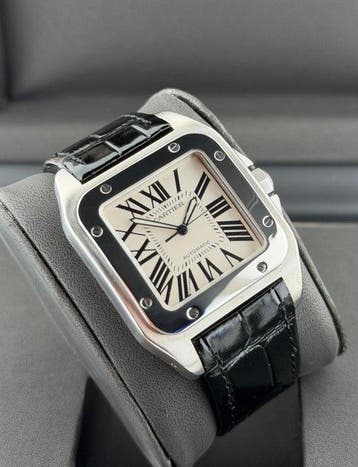 Cartier - Santos 100 - Sans prix de réserve - 2656 - Homme -, Nieuw