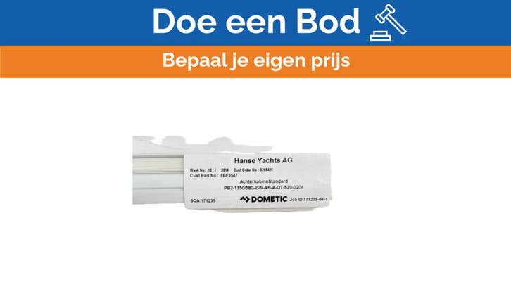Bieden: OceanAir Hanse H548 Marine Cabin Roller, Watersport en Boten, Bootonderdelen, Ophalen of Verzenden