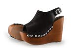Jeffrey Campbell Sleehakken in maat 40 Zwart, Kleding | Dames, Schoenen, Verzenden, Zwart, Zo goed als nieuw, Schoenen met hoge hakken