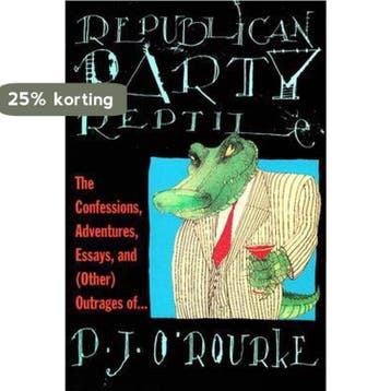 Republican Party Reptile 9780871136220 P. J. ORourke, Verzenden, Gelezen, P. J. O'Rourke