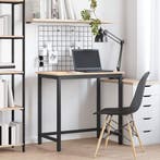 vidaXL Tafel Naturel 80 x 50 x 77 cm Engineered hout en, Verzenden, Nieuw