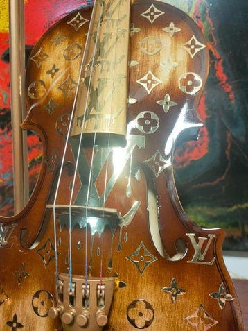 fp pop art - Louis Vuitton Violon (60cm) et Capsule luxury